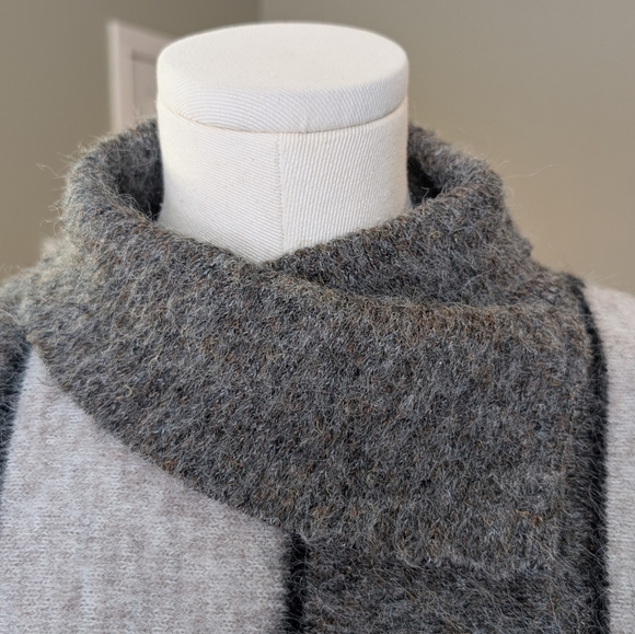 Vintage Elegant Women's Sweater Striped 80s 90s Dolman Sleeve Size S - Picture 4 of 16